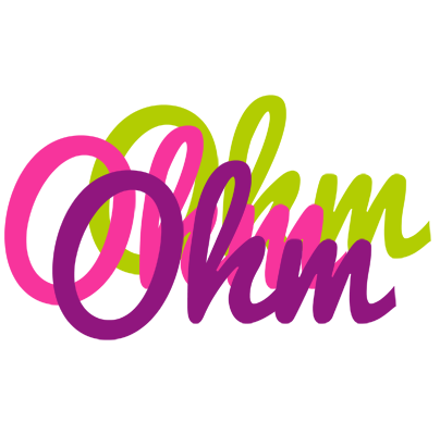 Ohm flowers logo