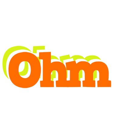 Ohm healthy logo