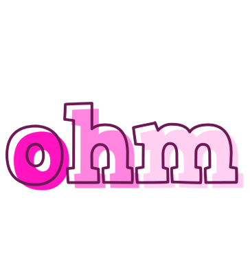 Ohm hello logo