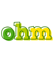 Ohm juice logo