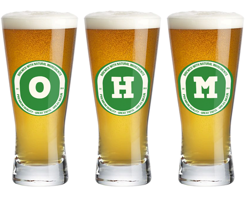 Ohm lager logo