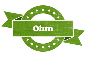 Ohm natural logo