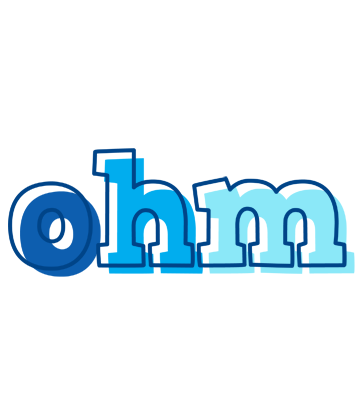 Ohm sailor logo