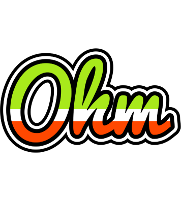 Ohm superfun logo