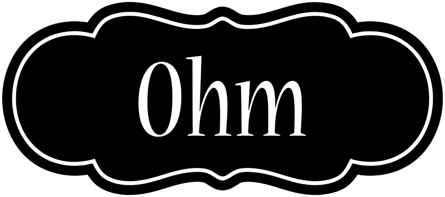 Ohm welcome logo