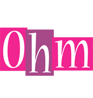 Ohm whine logo