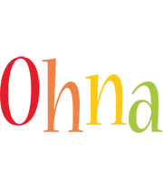 Ohna birthday logo