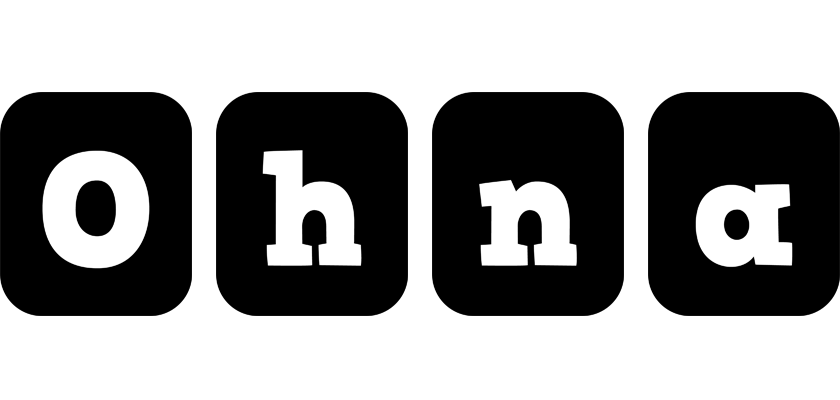 Ohna box logo