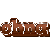 Ohna brownie logo