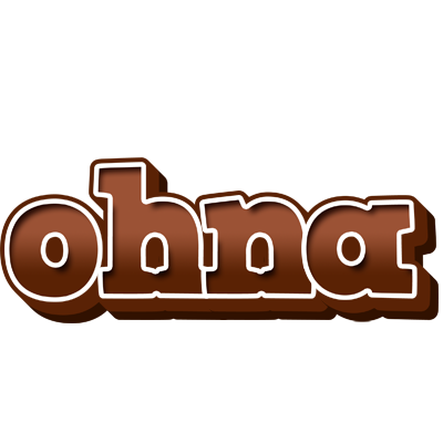 Ohna brownie logo