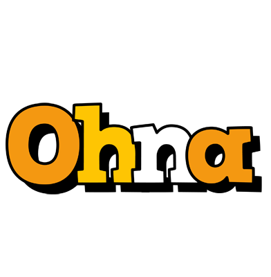 Ohna cartoon logo