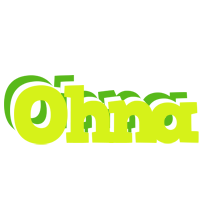 Ohna citrus logo