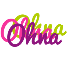 Ohna flowers logo