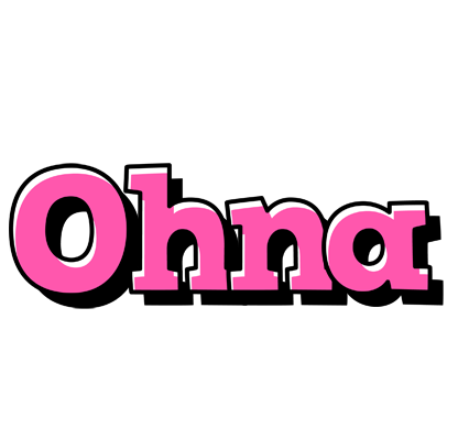 Ohna girlish logo