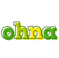 Ohna juice logo