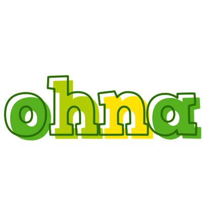 Ohna juice logo