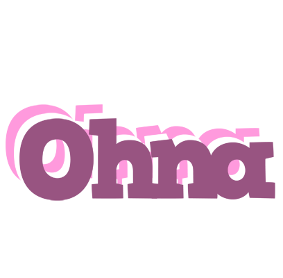 Ohna relaxing logo