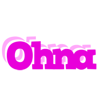 Ohna rumba logo