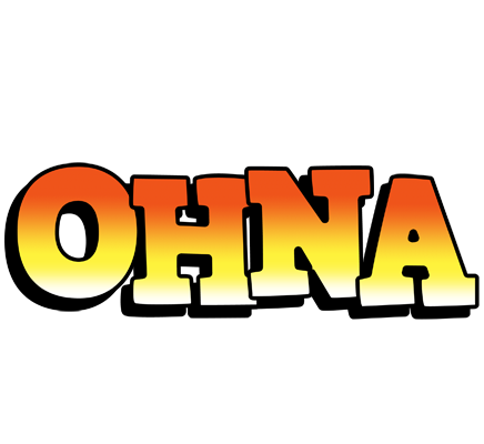 Ohna sunset logo