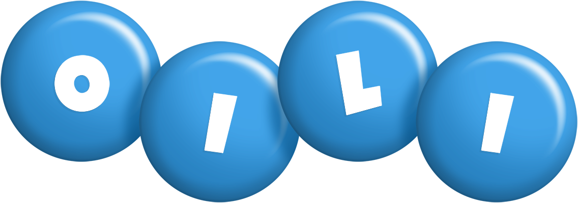 Oili candy-blue logo