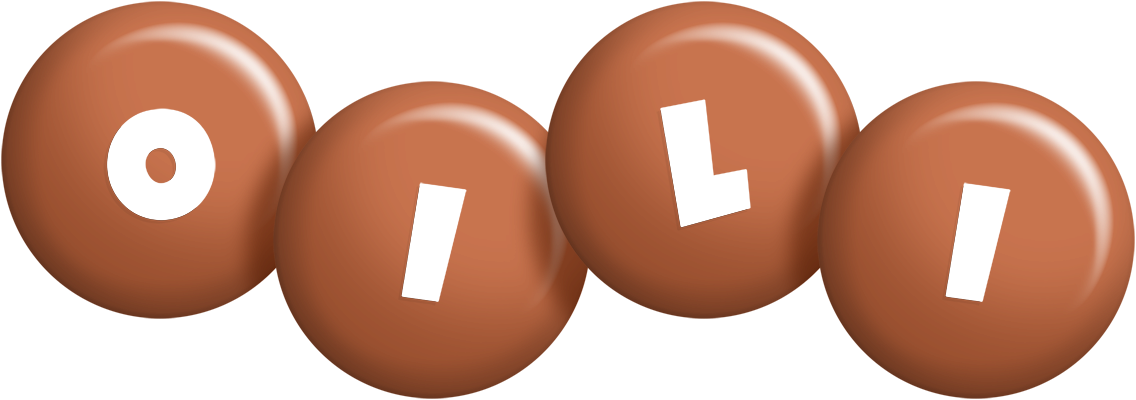 Oili candy-brown logo
