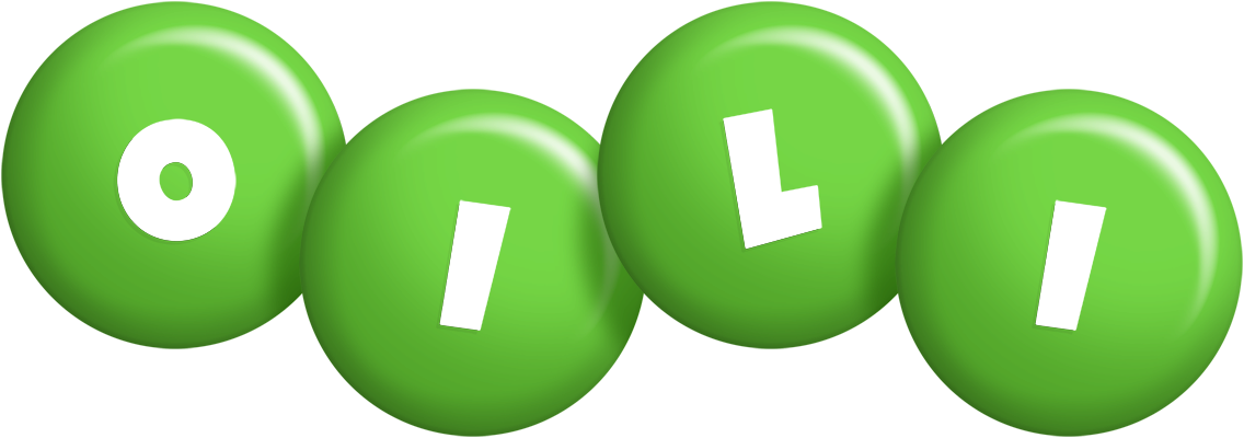 Oili candy-green logo