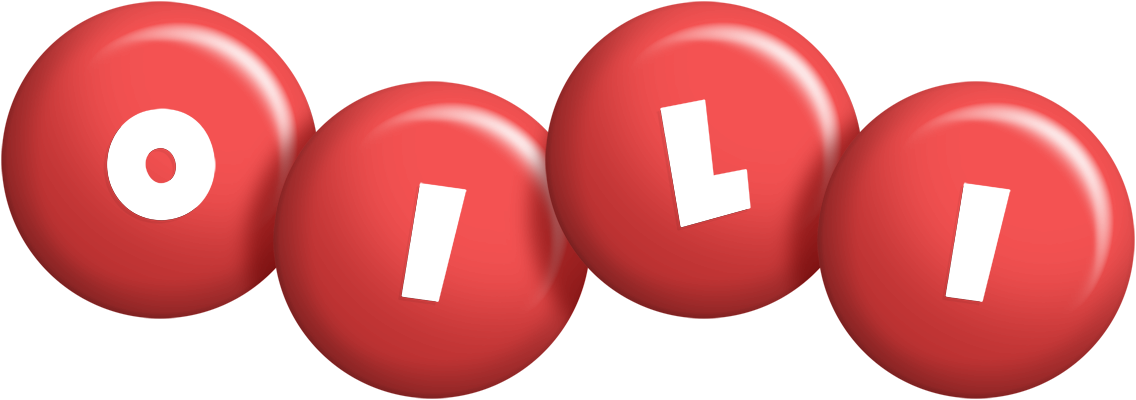 Oili candy-red logo