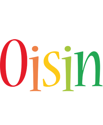 Oisin birthday logo