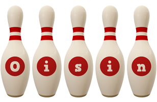 Oisin bowling-pin logo