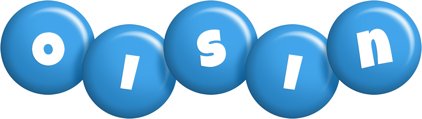 Oisin candy-blue logo