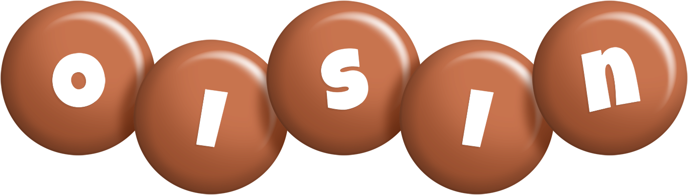 Oisin candy-brown logo