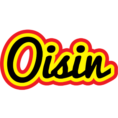Oisin flaming logo
