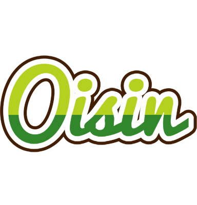 Oisin golfing logo