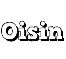 Oisin snowing logo