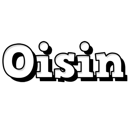 Oisin snowing logo