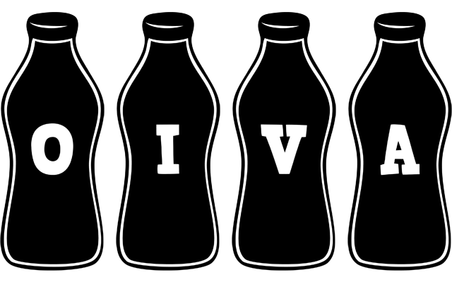 Oiva bottle logo