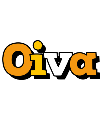 Oiva cartoon logo