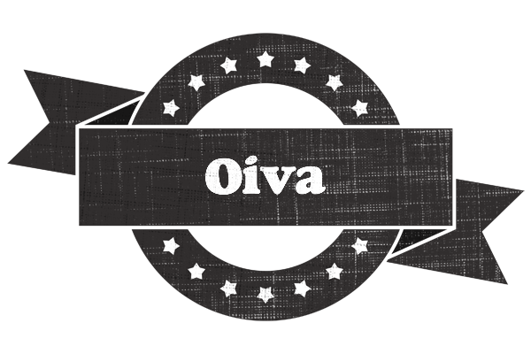 Oiva grunge logo