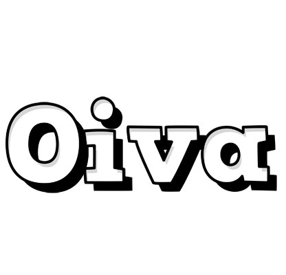 Oiva snowing logo