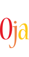 Oja birthday logo