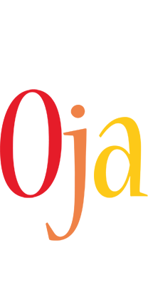 Oja birthday logo