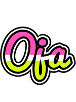 Oja candies logo