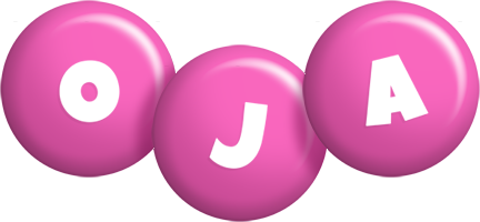 Oja candy-pink logo