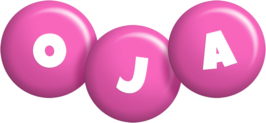 Oja candy-pink logo