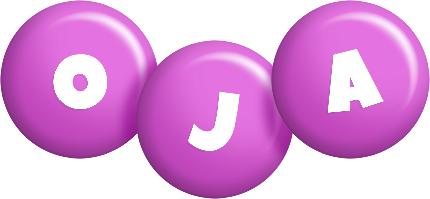 Oja candy-purple logo