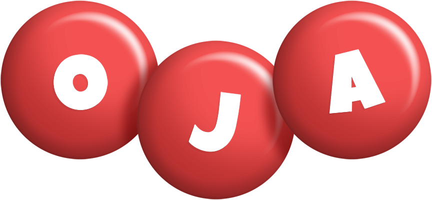 Oja candy-red logo