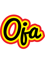 Oja flaming logo