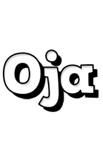 Oja snowing logo