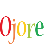 Ojore birthday logo