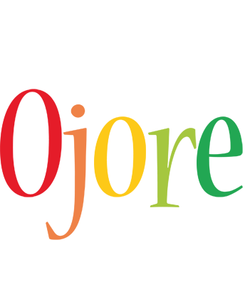 Ojore birthday logo